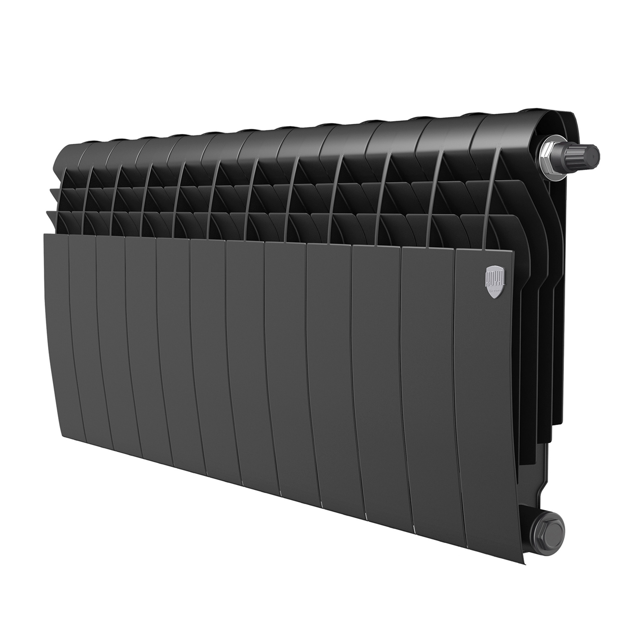 Радиатор Royal Thermo BiLiner 350 /Noir Sable VR - 12 секц.