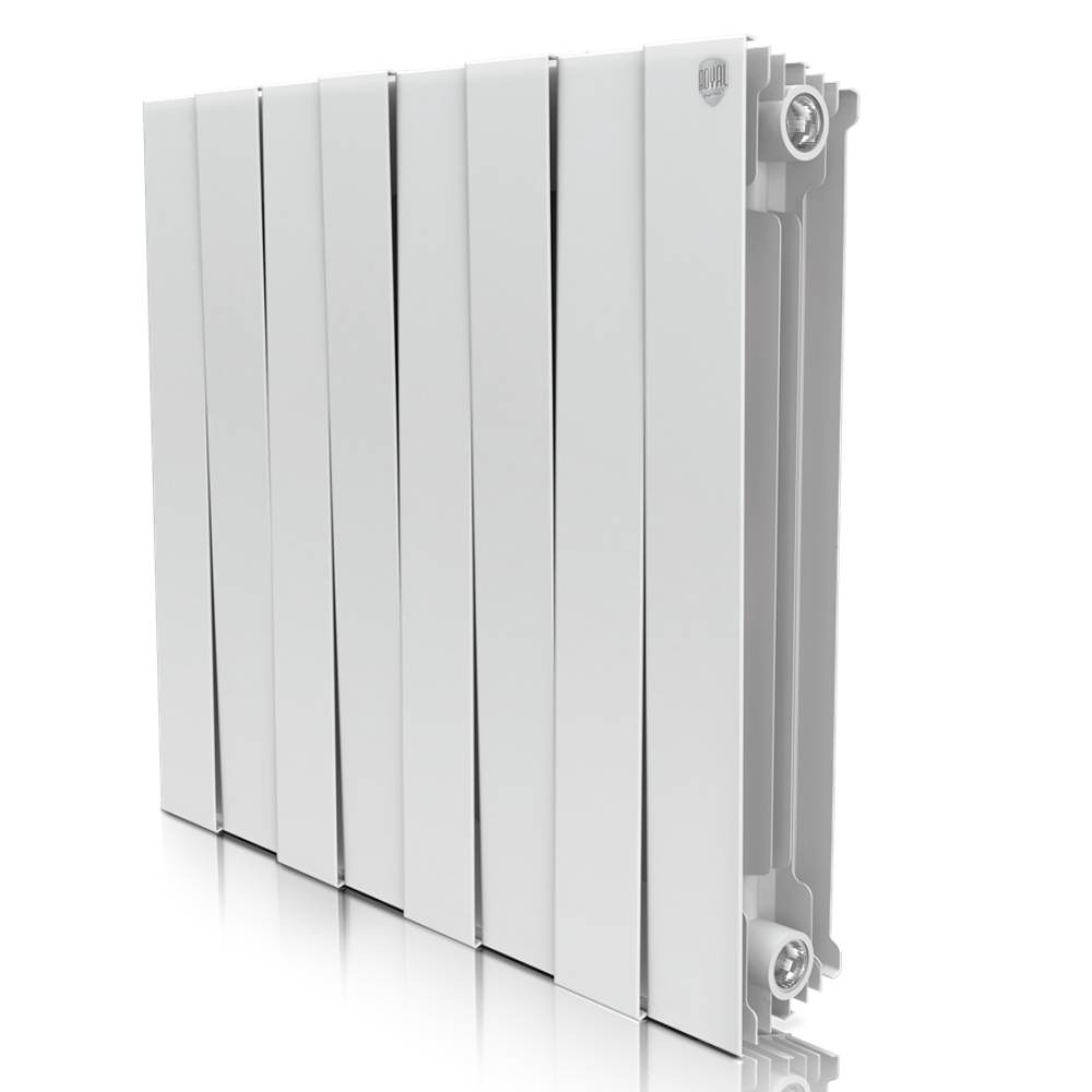 Радиатор биметалл Royal Thermo PianoForte 500/Bianco Traffico - 8 секц.